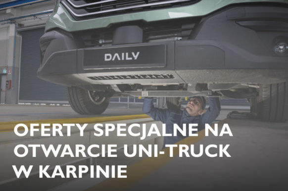 Oferty specjalne na otwarcie nowego serwisu Uni-Truck w Karpinie